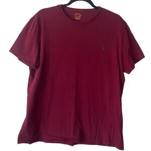 POLO Ralph Lauren Burgundy Short Sleeve T-shirt Large